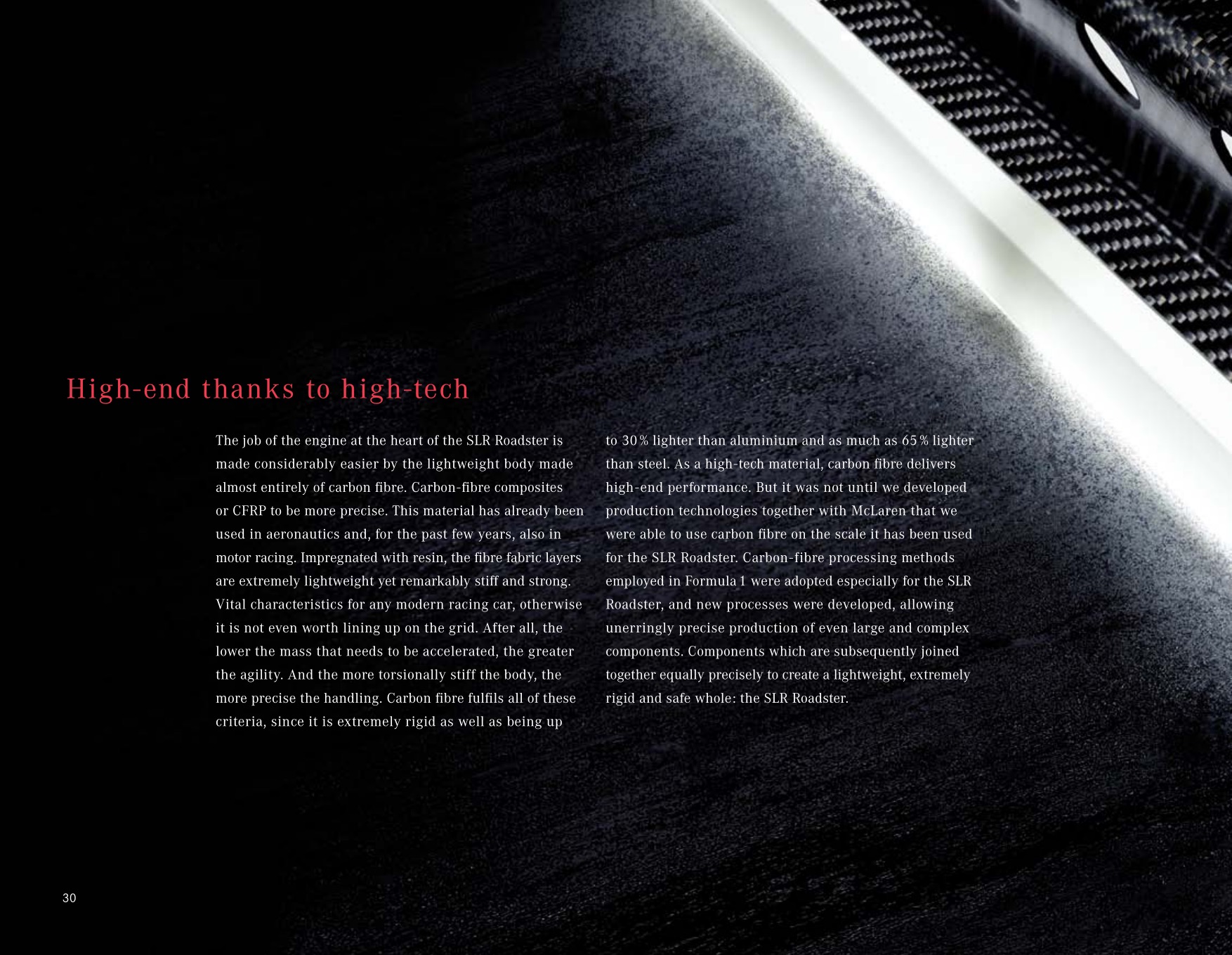2008 Mercedes-Benz SLR Brochure Page 67
